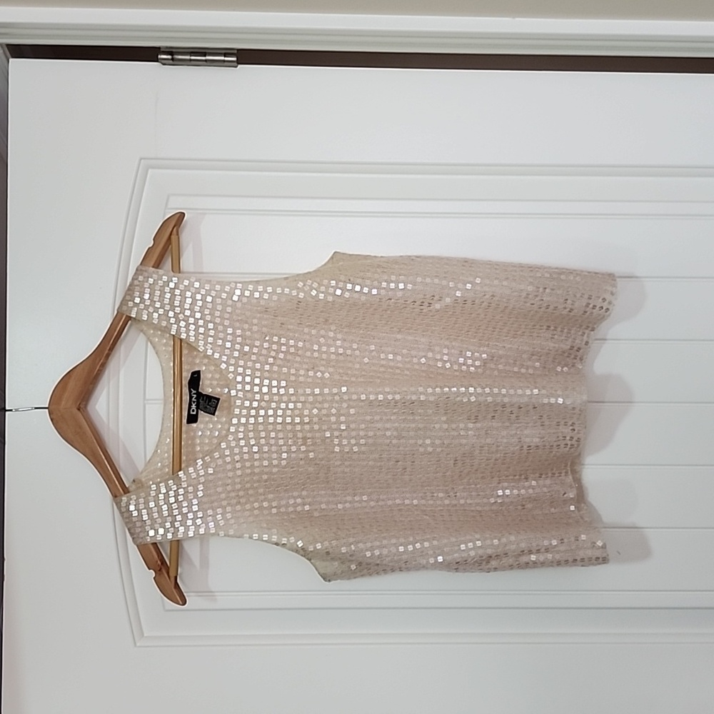 DKNY Sequin Tank Top